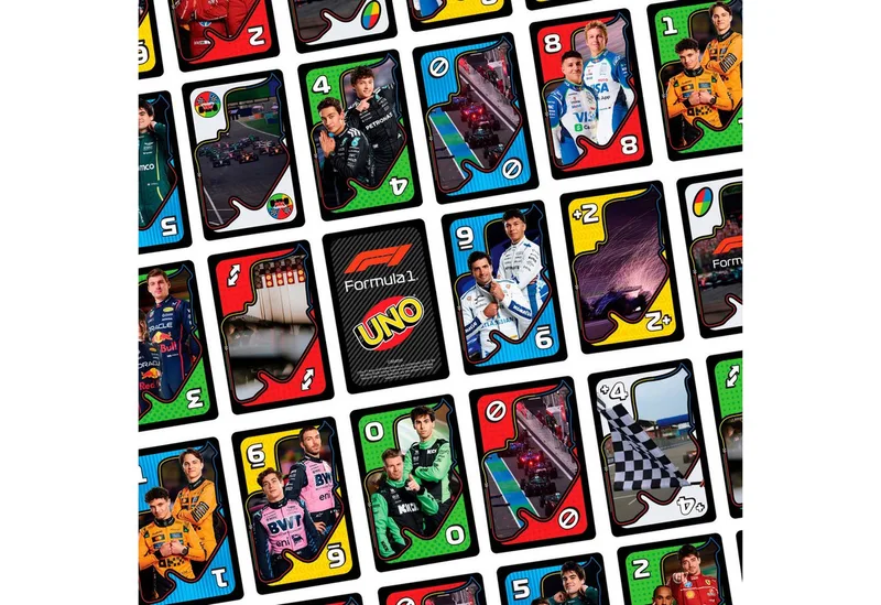 Uno F1 de Mattel Games – boîte 4 sur 5