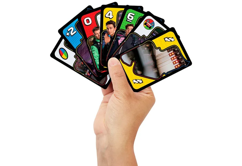 Uno F1 de Mattel Games – boîte 3 sur 5