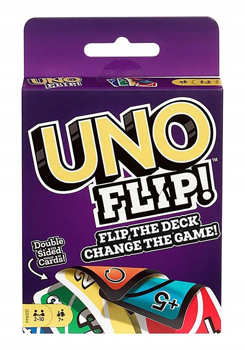 UNO Flip Kaartspel from Mattel Games – box