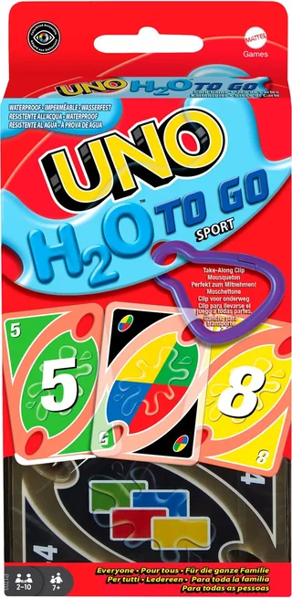 Uno Jeu De Cartes H2o To Go de Mattel Games – boîte 1 sur 5