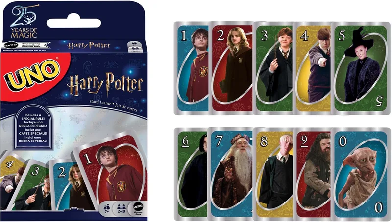 UNO Kaartspel - Harry Potter from Mattel Games – box