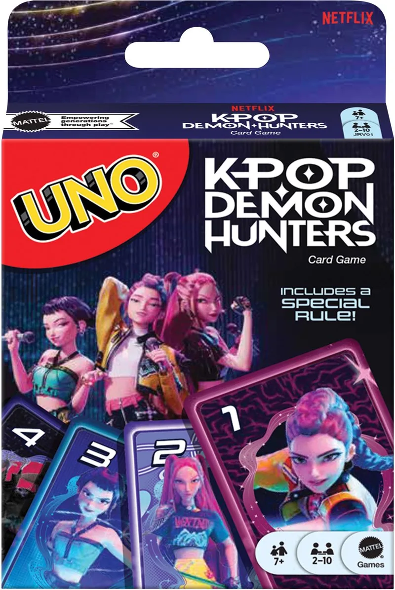UNO KPop Demon Hunters - Kaartspeel from Mattel Games – box