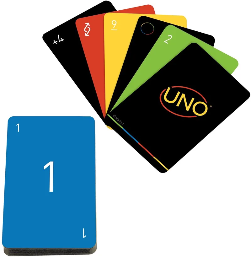 UNO Minimalista - Kaartspel van Mattel Games – doos