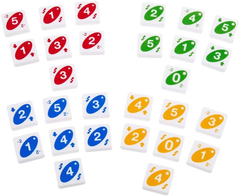 Uno Jeu De Société Quatro de Mattel Games – boîte 4 sur 5