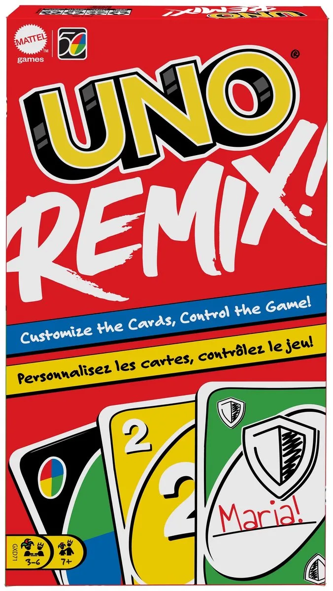 UNO Remix - Mattel Games - Kaartspel van Mattel Games – doos
