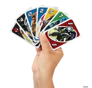 Uno Jeu De Cartes Spiderman de Mattel Games – boîte 3 sur 5