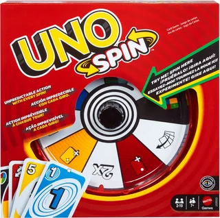 Uno Jeu De Société Spin de Mattel Games – boîte 1 sur 5
