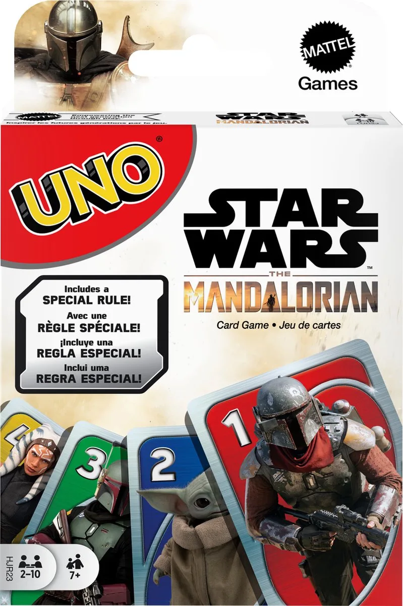 UNO Star Wars: The Mandalorian - Mattel Games - Kaartspel von Mattel Games – Schachtel