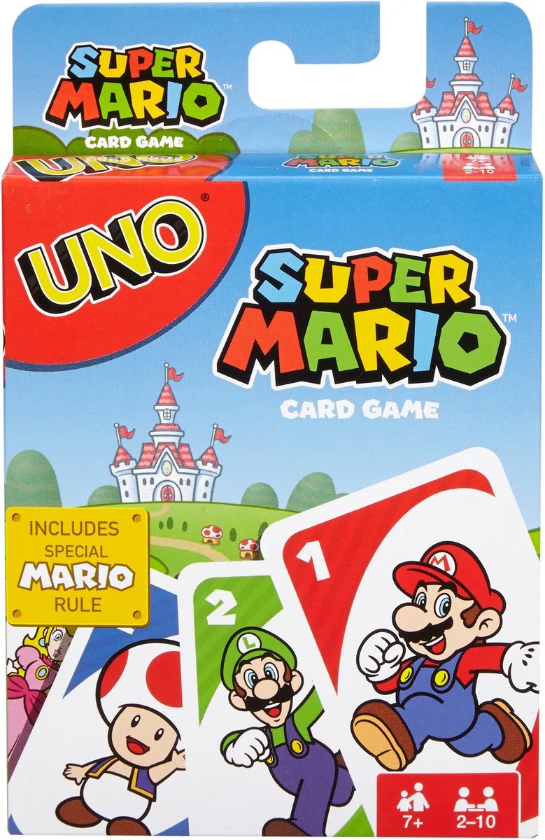 UNO Super Mario - Mattel Games - Kaartspel van Mattel Games – doos