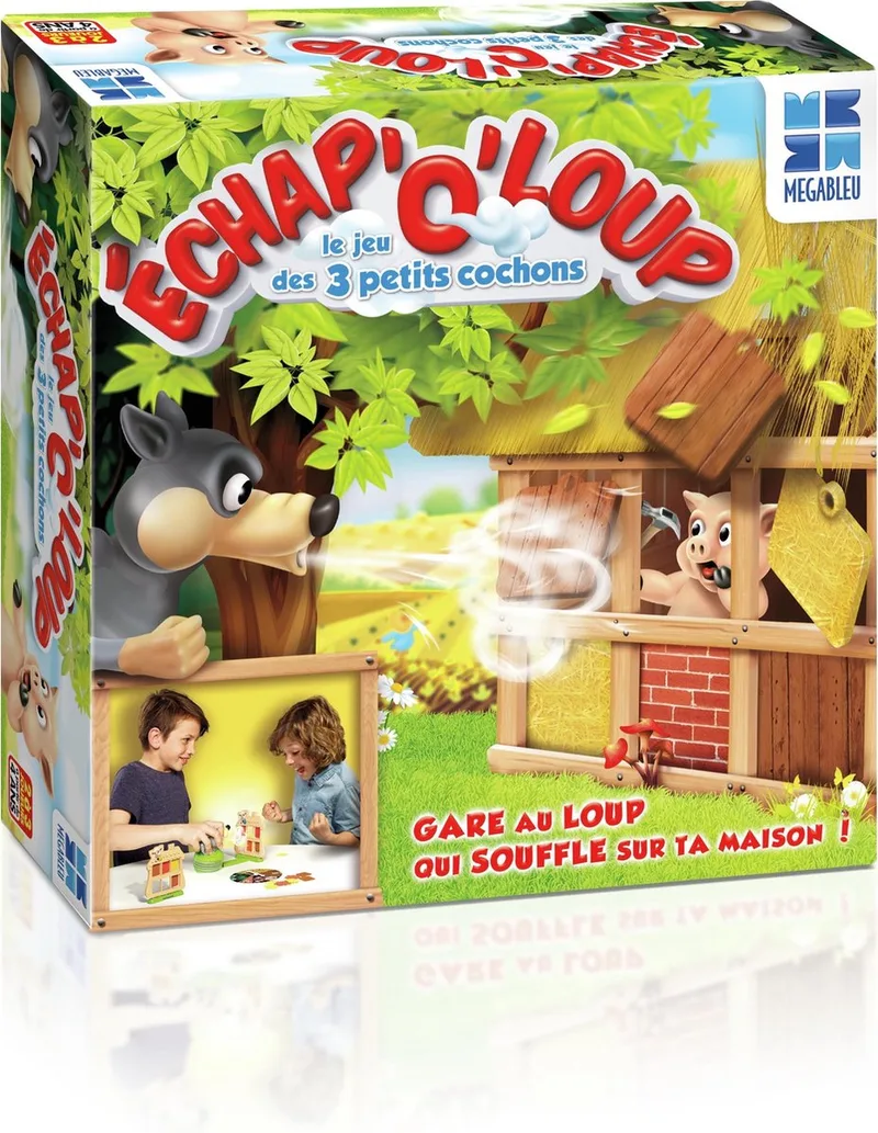 Bordspel Megableu Esc O Wolf (FR) from Megableu – box