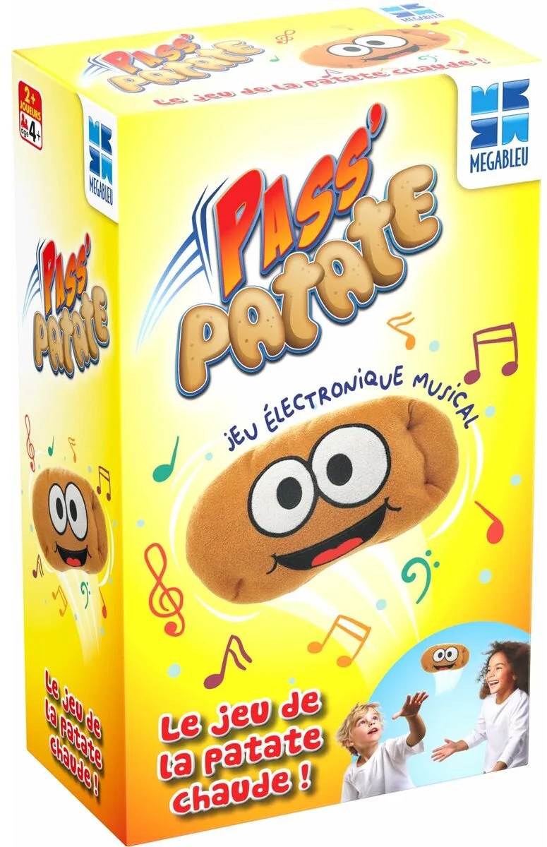Bordspel Megableu Pass patate from Megableu, Multicolour edition – box