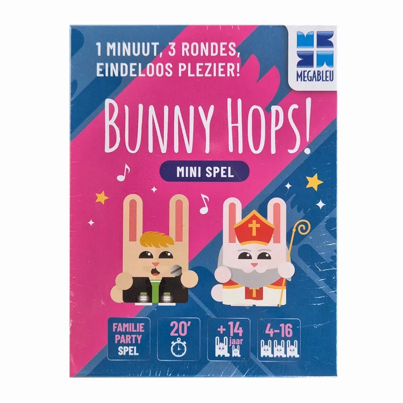 bunny hops minispel 1 minuut 3 rondes eindeloos plezier from Megableu – box