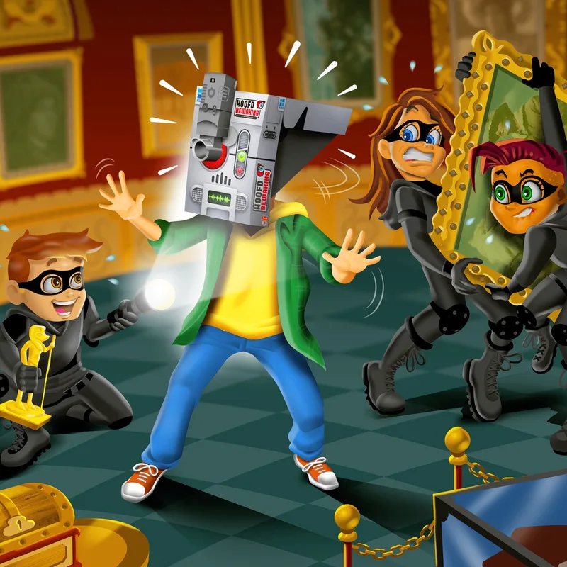 Hoofdbewaking - Bordspel de Megableu – boîte