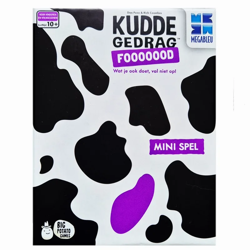 Kuddegedrag - Fooooood - Minispel - Partyspel - Megableu de Megableu – boîte