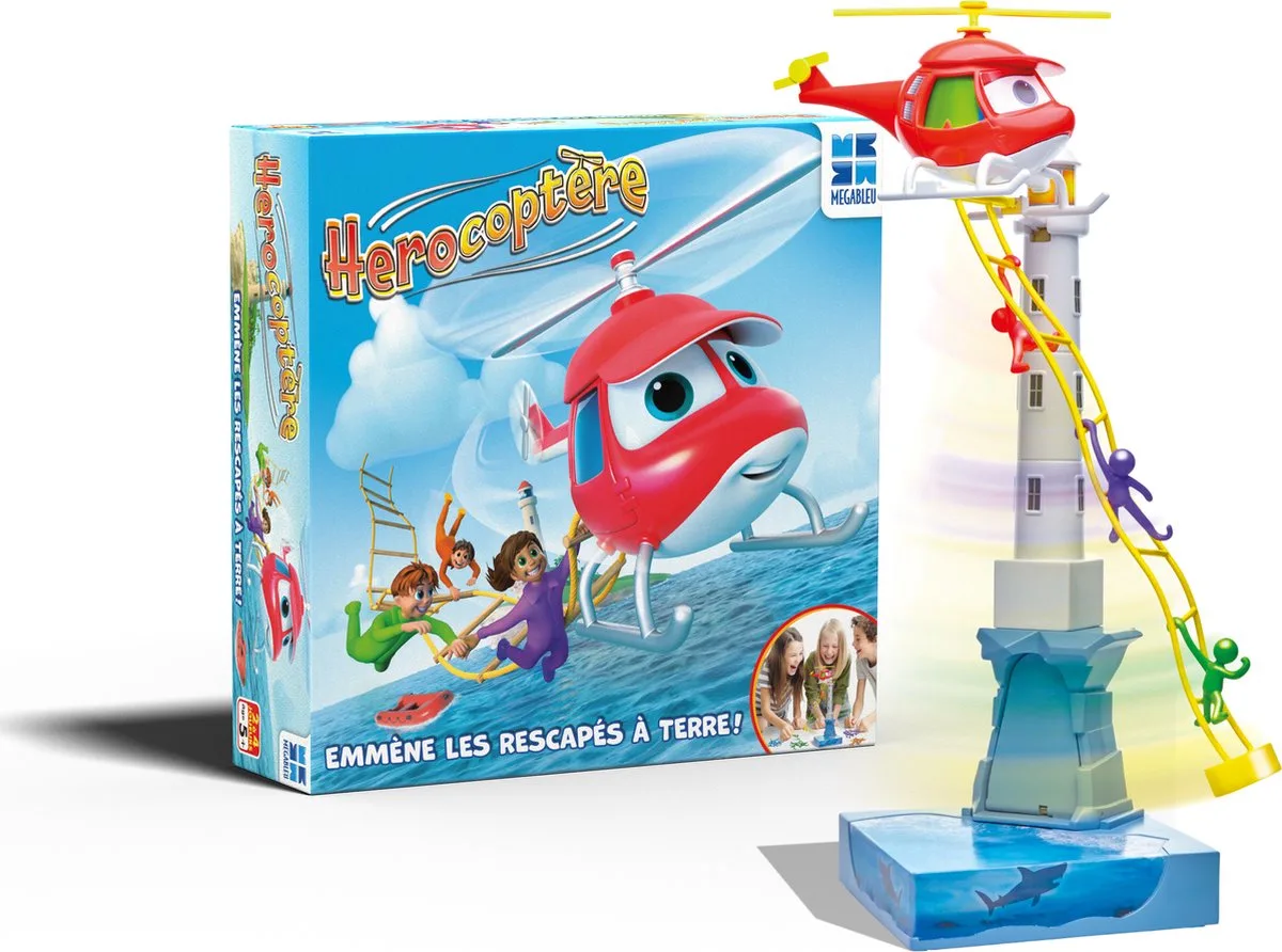 MEGABLEU 678142 vaardigheids-/actief spel & speelgoed Evenwichtsspel van Megableu – doos