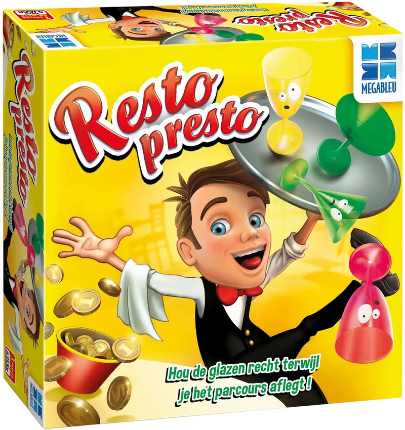 Resto Presto - Actiespel van Megableu – doos
