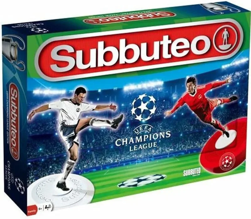 Subbuteo Champions League Tafelvoetbal Spel - Officieel UEFA from Megableu – box
