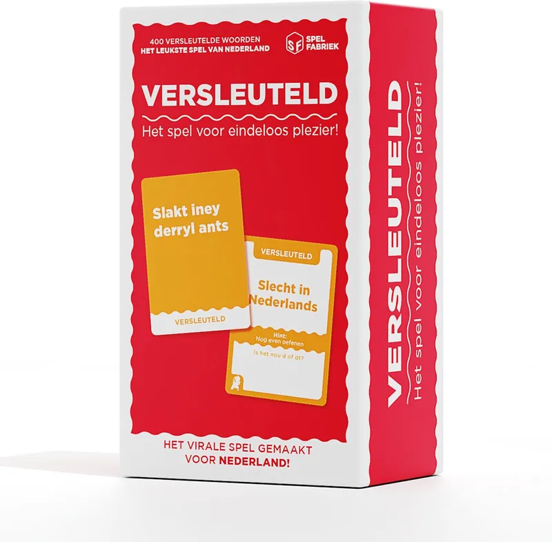 Versleuteld - Verborgen Woorden - Viraal Partyspel - Ontcijfer jij de verborgen tekst binnen de tijd? von Megableu – Schachtel