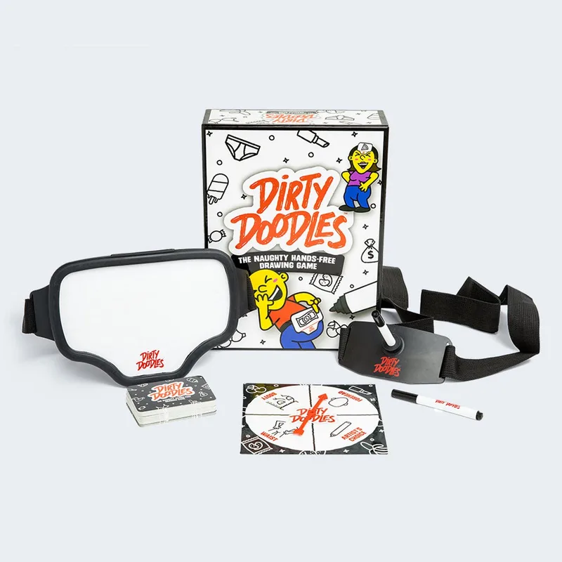 What Do You Meme? Dirty Doodles Kaartspel Tekening - Partyspel voor volwassenen - het ondeugende hansfree tekenspel from Megableu – box