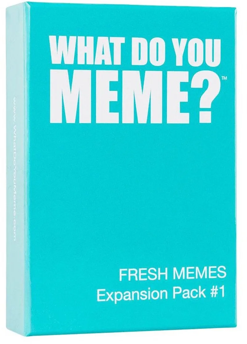 What Do You Meme? English Expansion pack - Uitbreiding - Kaartspel - Spelletjes voor Volwassenen - Fresh Memes van Megableu – doos