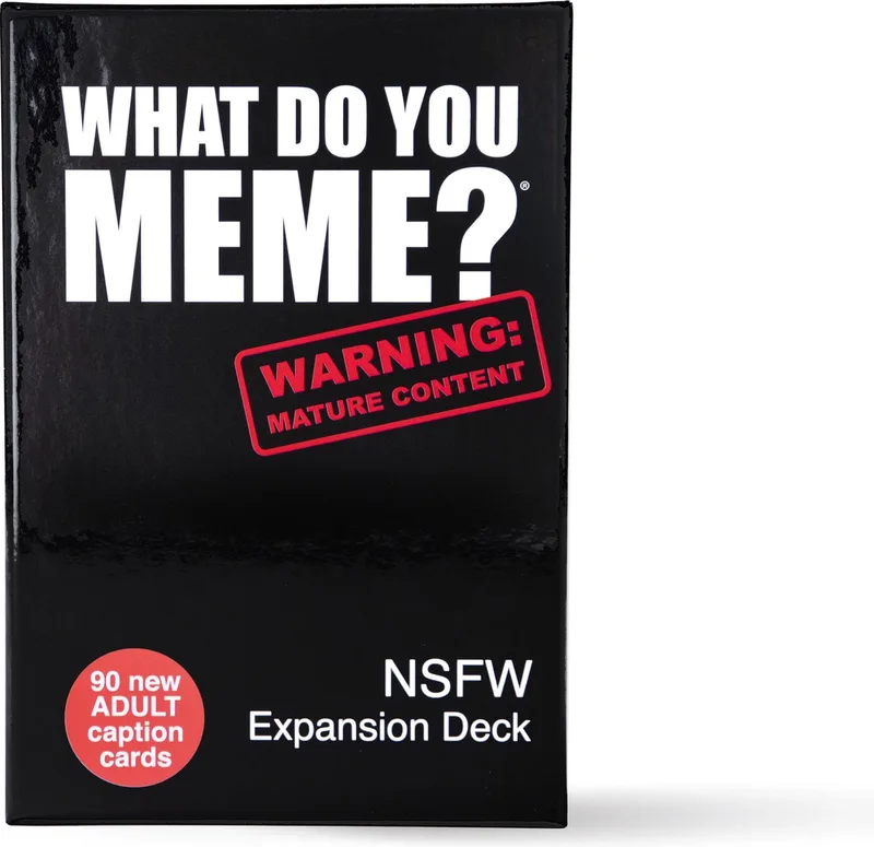 What Do You Meme? NSFW Pack Uitbreiding - Engelstalige versie - Party Spel von Megableu – Schachtel