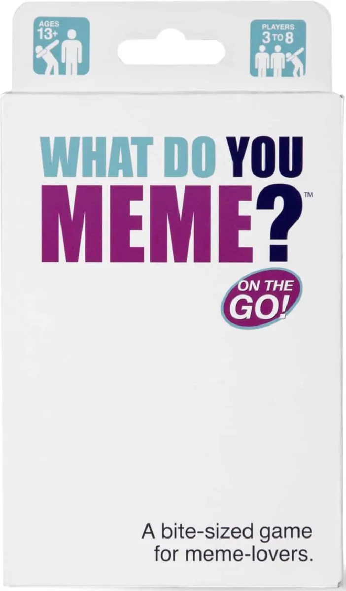 What Do You Meme Reis Editie - 3 tot 8 spelers - vanaf 13 jaar - Nederlands van Megableu – doos
