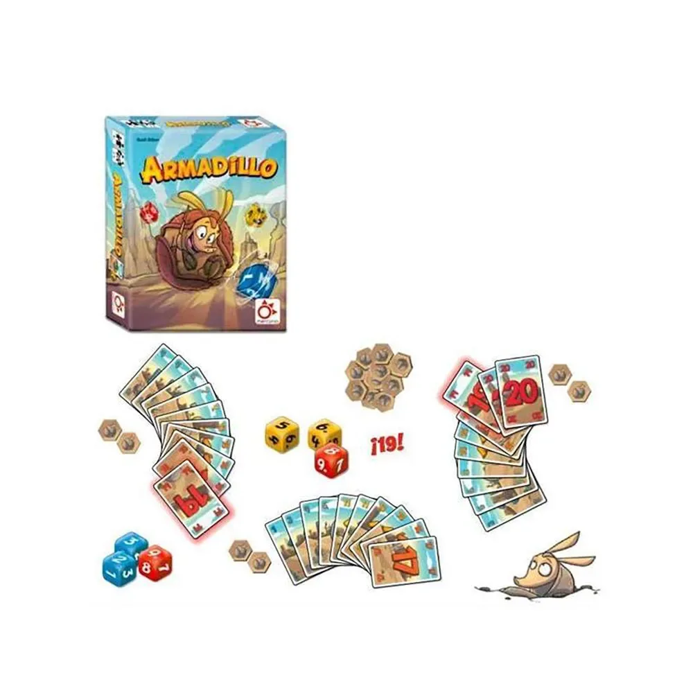Jeu De Cartes à Titre Provisoire Armadillo de Mercurio – boîte