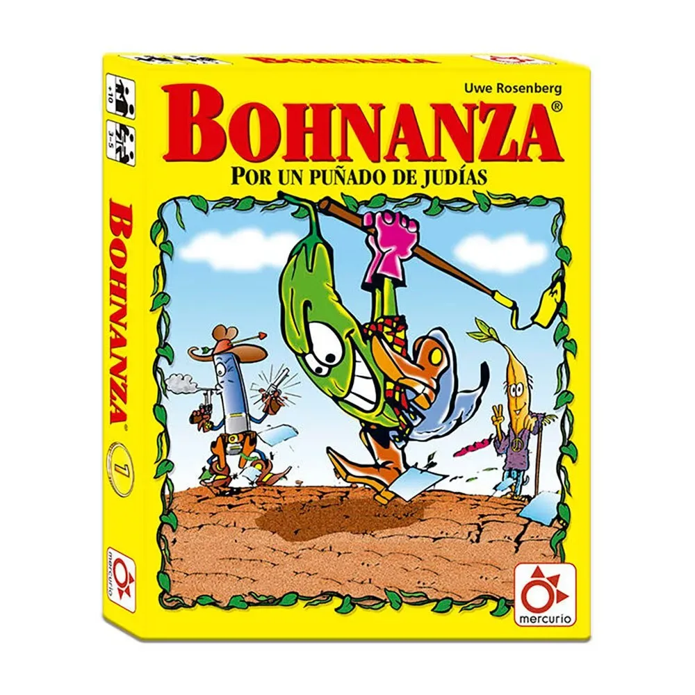 Bohnanza Kaartspel van Mercurio – doos