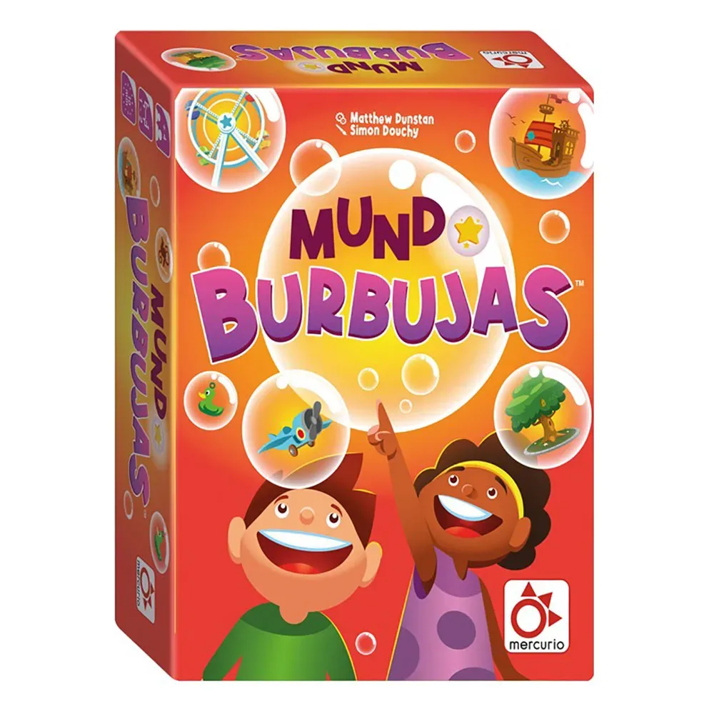 Bubble World Kaartspel van Mercurio – doos