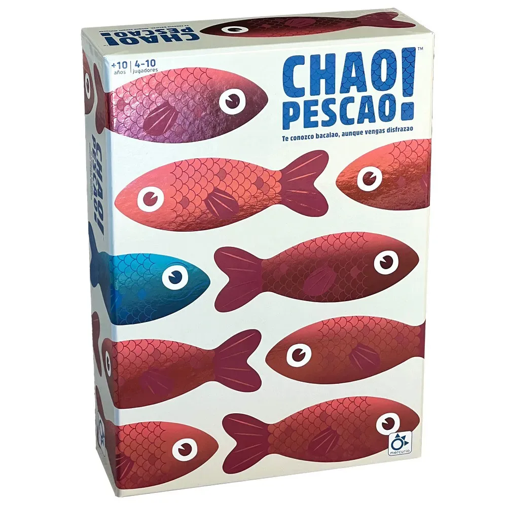 Jeu De Société Chao Pescao! de Mercurio – boîte