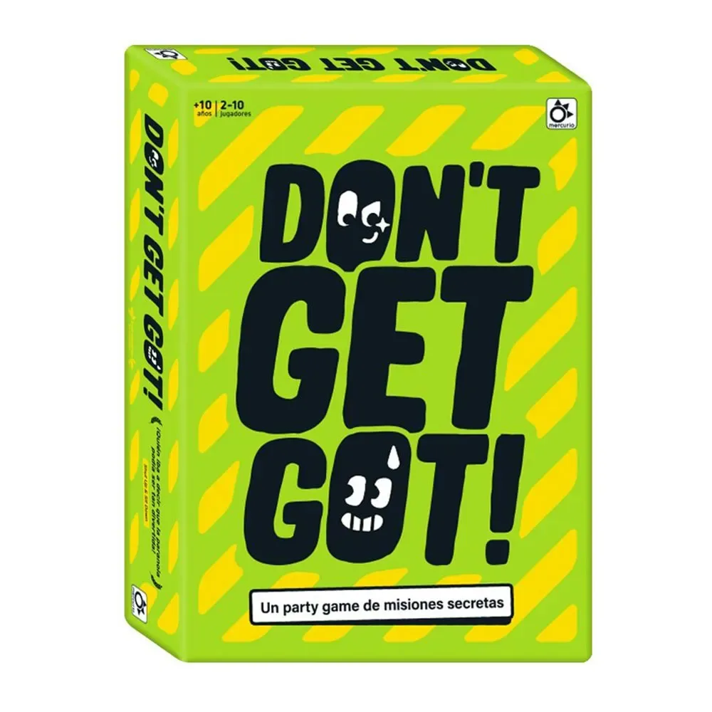 Jeu De Société Don´t Get Got de Mercurio – boîte