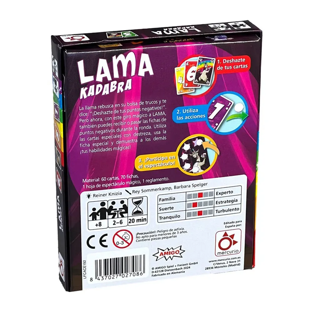 Lamakadabra van Mercurio – doos