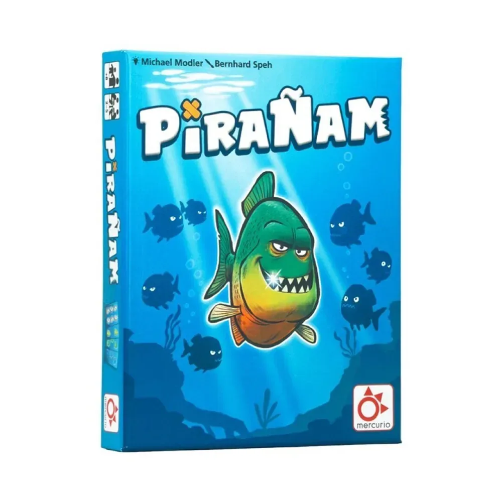Pirañam Kaartspel van Mercurio – doos