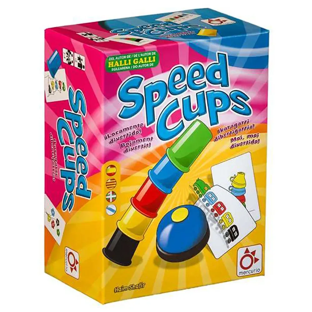 Speed Cups Meertalig van Mercurio – doos