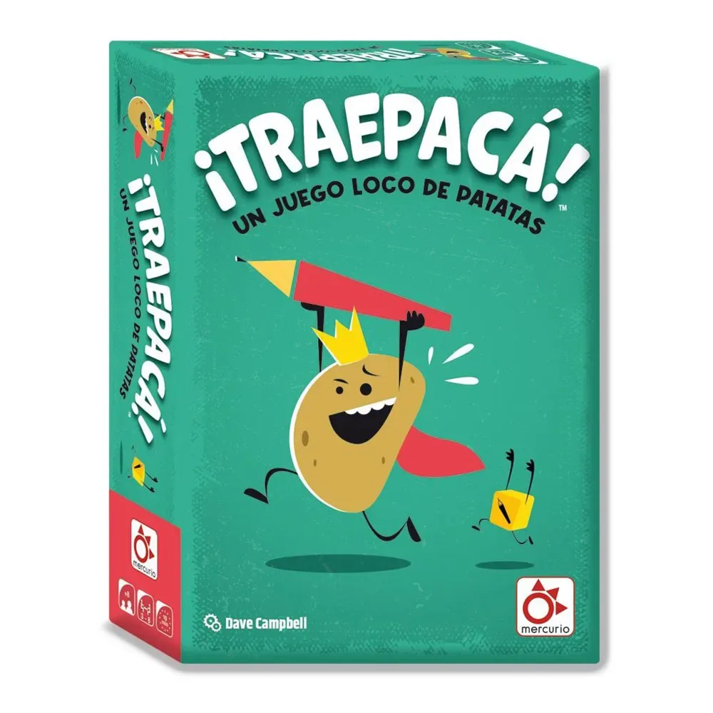 Jeu De Société Traepacá de Mercurio – boîte