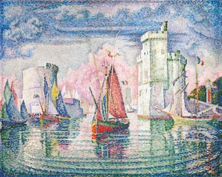 Puzzle Puzzle en Bois Découpé à la Main - Entrée Du Port De La Rochelle - 500 à 999 pièces von Michèle Wilson – Schachtel 1 von 2