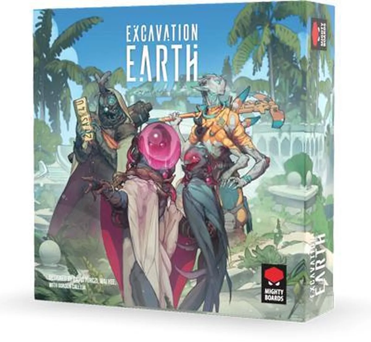 Excavation Earth - Bordspel (ENG) fra Mighty Boards – æske