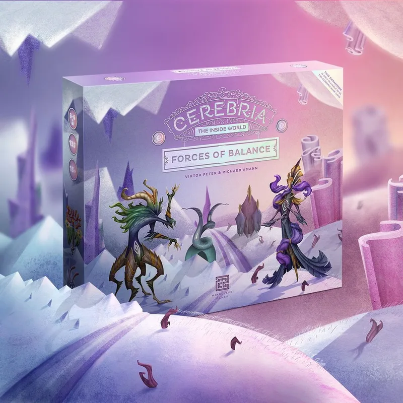 Cerebria Forces of Balance Uitbreiding - EN van Mindclash Games – doos