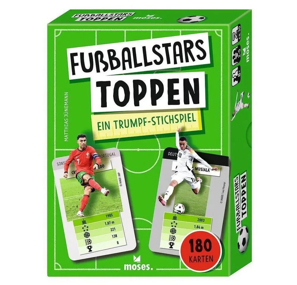 Spiel Fußballstars Toppen von Moses Verlag – Schachtel