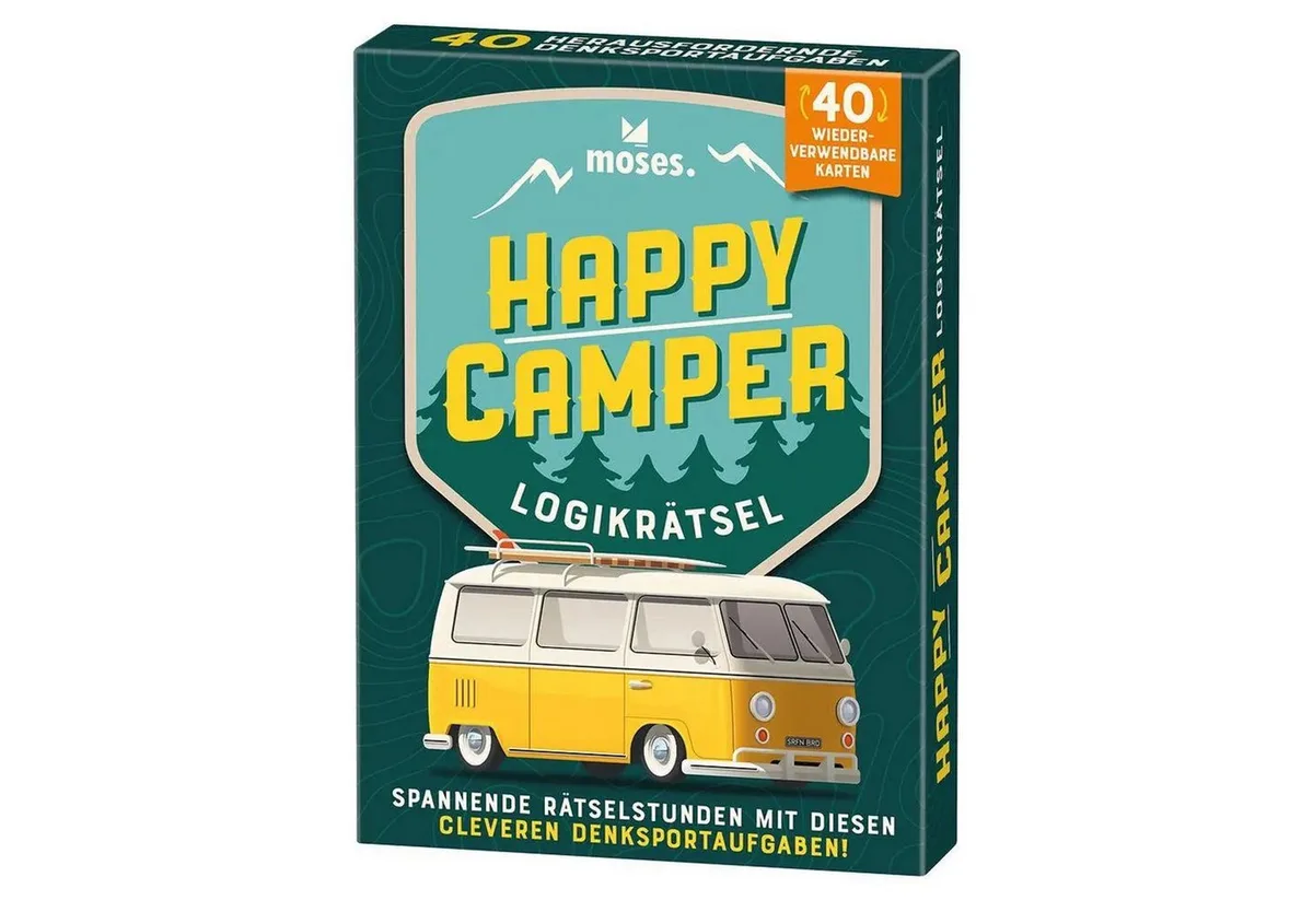 Spiel Happy Camper von Moses Verlag – Schachtel