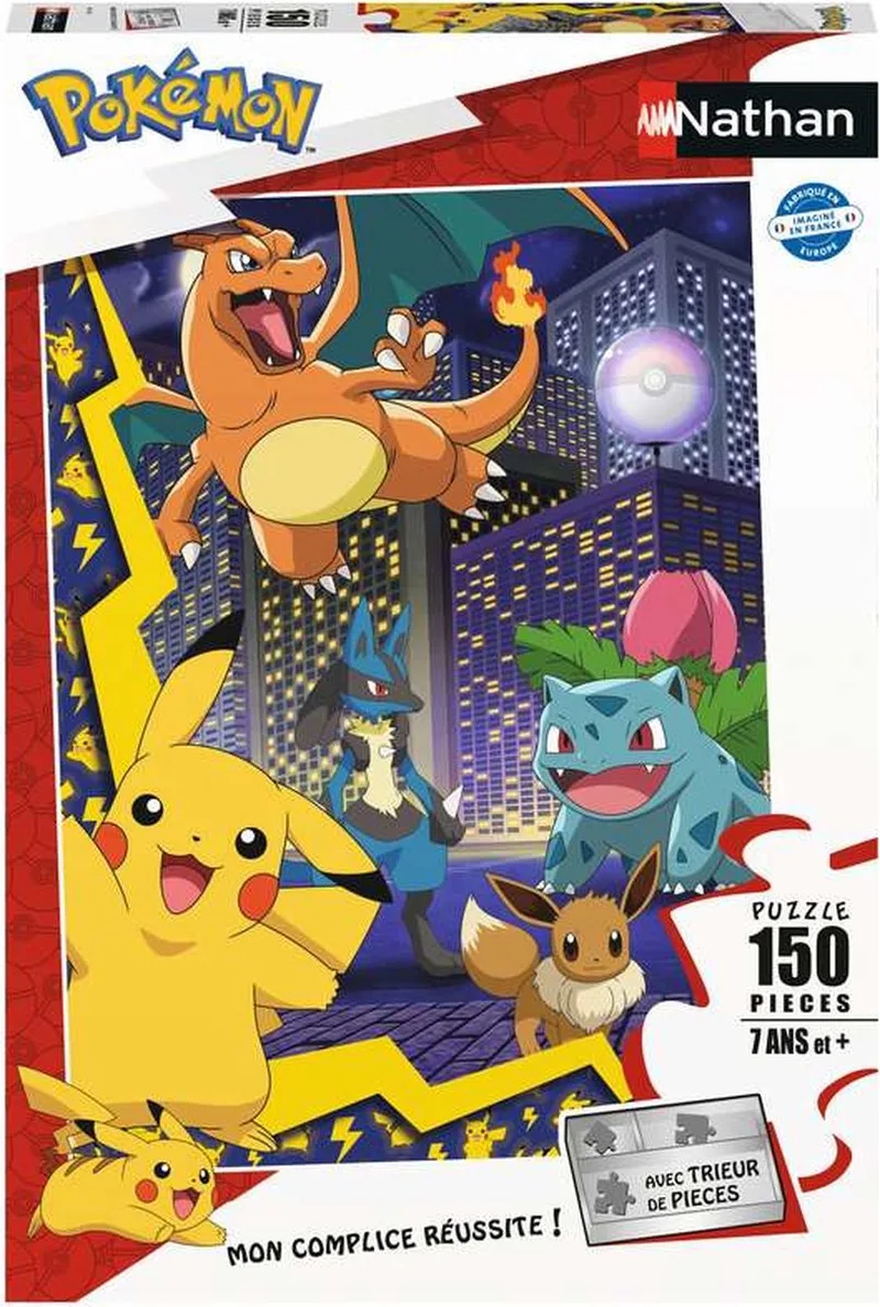 Nathan 86189 puzzel Legpuzzel 150 stuk(s) from Nathan, Multicolour edition – box