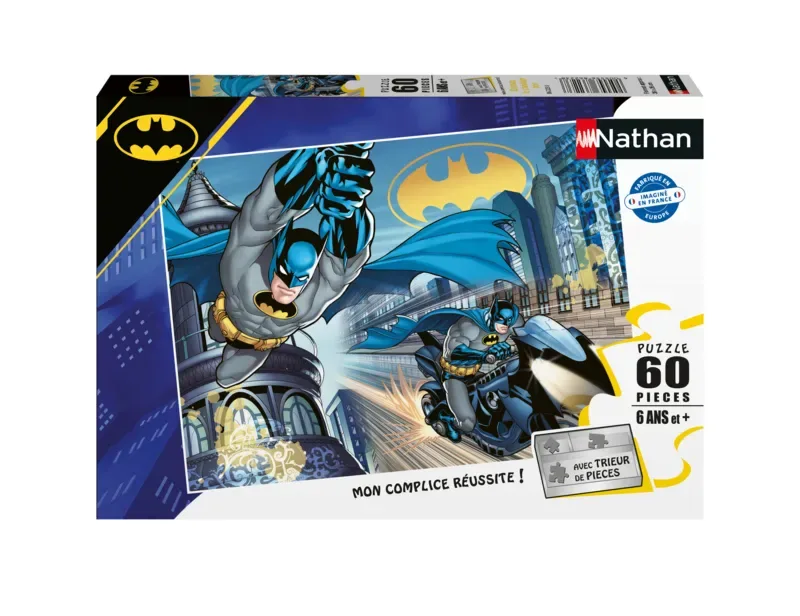 Puzzle Batman - Le Chevalier Noir - 51 à 99 pièces from Nathan – box 2 of 2