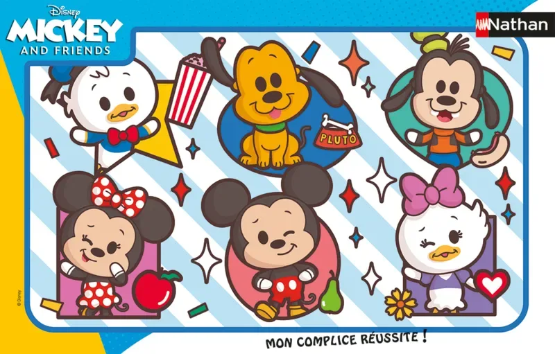 Puzzle Des Amis pour la Vie - Disney Mickey van Nathan – doos