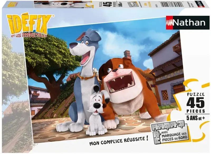 Puzzle Idéfix et ses Amis - 26 à 50 pièces from Nathan – box 2 of 2