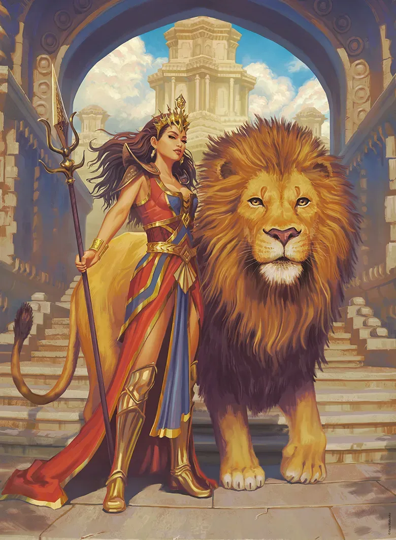 Puzzle La Dompteuse de Lions (Collection Fantastique) - 500 à 999 pièces from Nathan – box