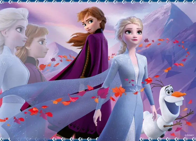 Puzzle La Reine des Neiges II - 26 à 50 pièces van Nathan – doos 1 van 2
