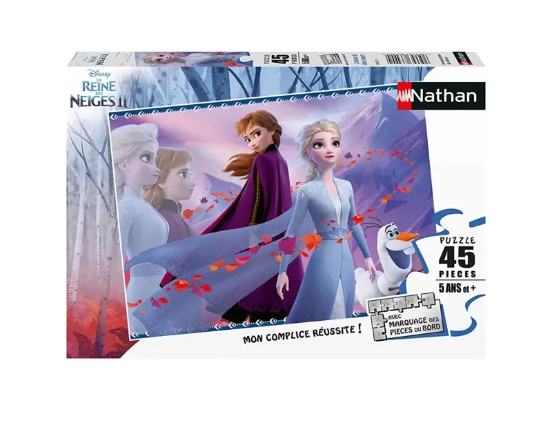 Puzzle La Reine des Neiges II - 26 à 50 pièces van Nathan – doos 2 van 2