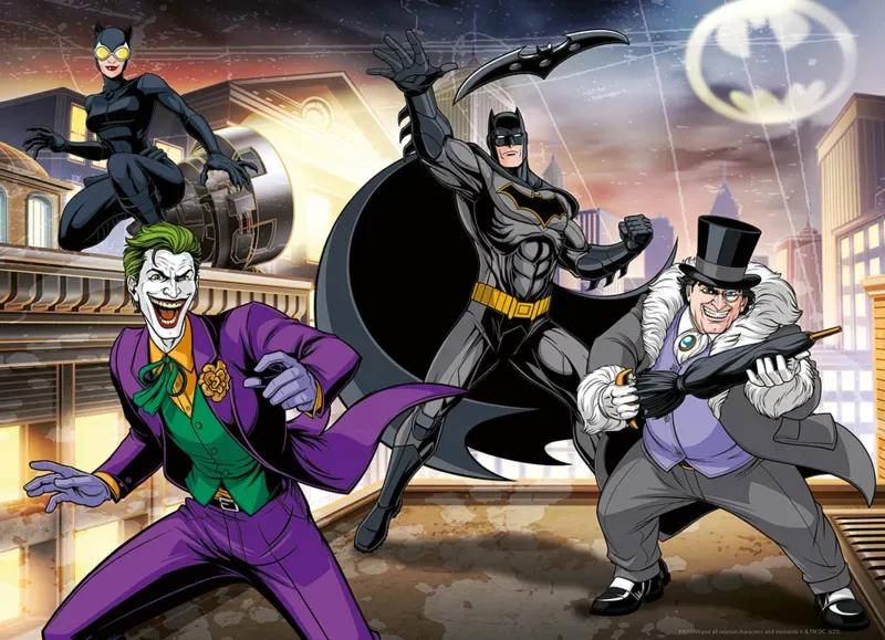 Puzzle Les Ennemis de Batman - 100 à 149 pièces from Nathan – box 1 of 2