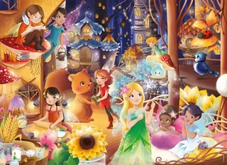 Puzzle Les fées - 100 à 149 pièces from Nathan – box 1 of 2