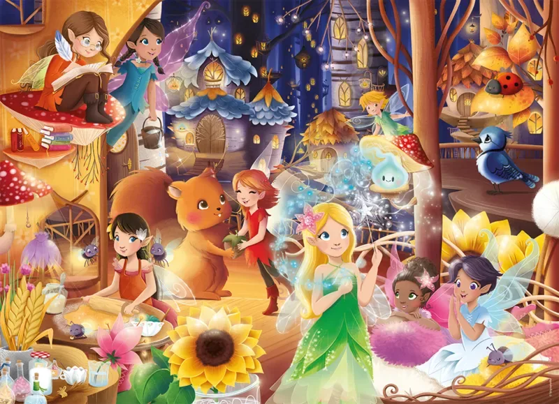 Puzzle Les fées - 100 à 149 pièces from Nathan – box 1 of 2